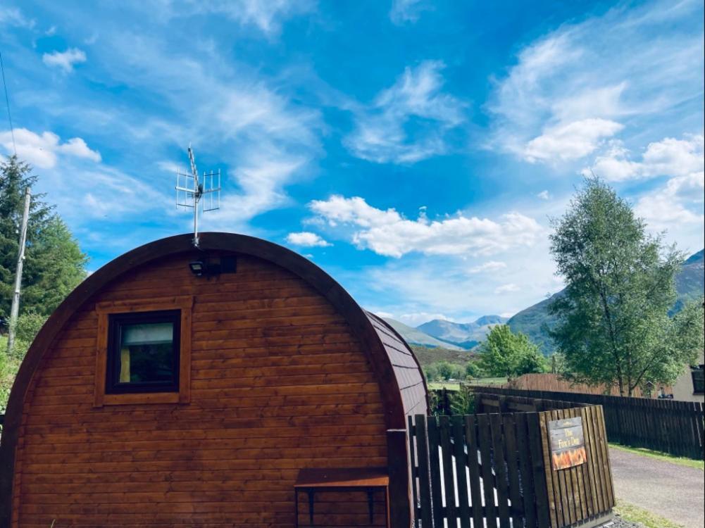 The Fox'S Den, Luxury Cosy Mini Lodge, Highlands North Ballachulish المظهر الخارجي الصورة
